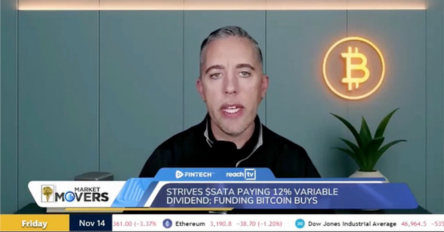 Strive CEO Matt Cole on FINTECH.TV: Bitcoin's Volatility