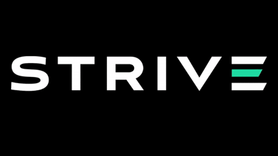 Strive Logo with elements chaning from green to orange